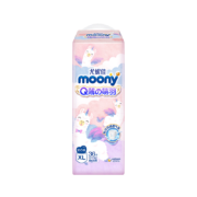 京喜app:MOONY尤妮佳 moony Q薄萌羽小羊驼拉拉裤 XL36片*4件