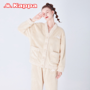 KAPPA 22秋冬新品暖肤绒女士家居服套装 2色