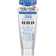 UNO吾诺  日本进口男士磨砂去角质洗面奶130g/支  *3