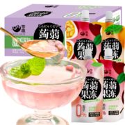 需抢券、京东特价app；零趣蒟蒻果冻整箱500g