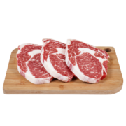 春禾秋牧 进口安格斯眼肉原切牛排1kg/(4-5片) 谷饲牛肉雪花牛排 生鲜冷冻