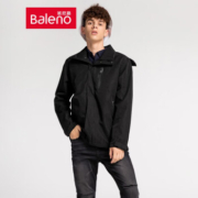 PLUS会员：Baleno 班尼路 男士开衫棉服 88937587