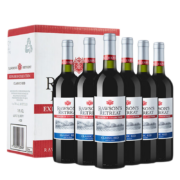 奔富红酒洛神山庄干红葡萄酒  原瓶进口 750ml 智利探享家 13.5度 红葡萄酒6瓶 整箱装