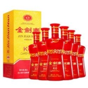 88VIP：剑南春 金剑南 K6 52%vol 浓香型白酒 500ml*6瓶 整箱装