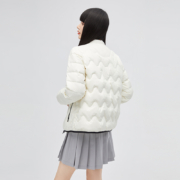 【10点抢】艾莱依2022年新款短款羽绒服女冬爆款轻薄小众保暖外套