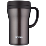 虎牌（TIGER） 保温杯不锈钢真空办公杯男女时尚泡茶水杯子 CWN-A48C 480ML 咖啡色TV