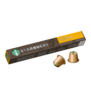 星巴克（Starbucks）Nespresso浓遇胶囊咖啡10粒 轻度烘焙浓缩黑咖啡 瑞士进口
