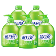 聚划算百亿补贴：蓝月亮 洗手液抑菌芦荟滋润500g*3瓶+500g*2瓶补