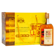 古越龙山 绍兴黄酒清醇三年陈10度半甜型花雕酒礼盒 500ml*6瓶整箱装