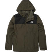 北面（The North Face）冲锋衣男2022秋冬新款户外运动休闲徒步登山服防风防水连帽外套 BQW/棕色 L