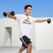 10日20点adidas 阿迪达斯 男款运动T恤 CV4509