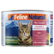 K9 Natural 新西兰进口猫零食猫罐头 成幼猫通用主食罐头鸡肉鹿肉170g*6