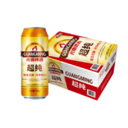 光明啤酒 超纯7.5度500ml*24听 大罐整箱装