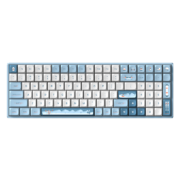 IQUNIX F97滑雪 机械键盘 三模热插拔客制化键盘 无线蓝牙游戏键盘 铝合金100键电脑键盘 三模-热插拔 TTC-茶静轴V2-RGB版