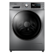 美的（Midea）京品家电 滚筒洗衣机全自动 10公斤变频除螨洗烘一体 双蒸汽恒温洗 简尚系列 MD100A5 以旧换新