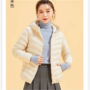 京东特价APP：雪中飞 薄款羽绒服女 红色 S/155 (90-105斤)
