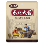 正宗太阳岛400g*5袋东北大酱农家酱黄豆酱豆瓣酱蘸酱特产正品包邮
