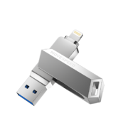 移速（MOVE SPEED）64GB Lightning/USB3.0双接口 苹果U盘 酷客系列 官方MFI认证u盘 手机电脑通用加密优盘