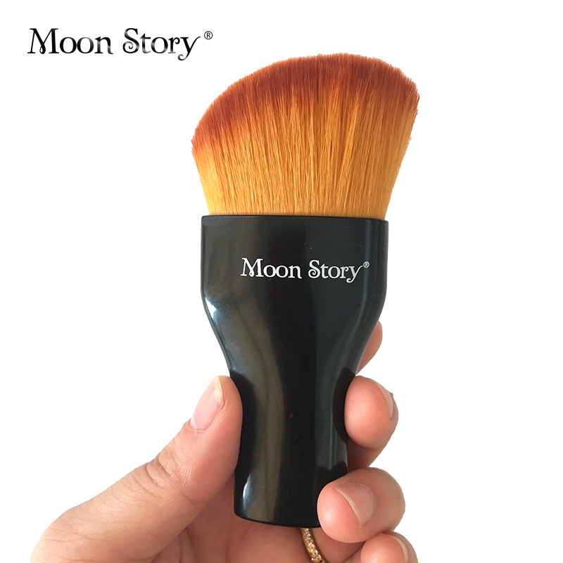 Moonstory 萌黛儿粉底刷女高光刷修容刷腮红刷唇散粉粉底液化妆刷便携一支装
