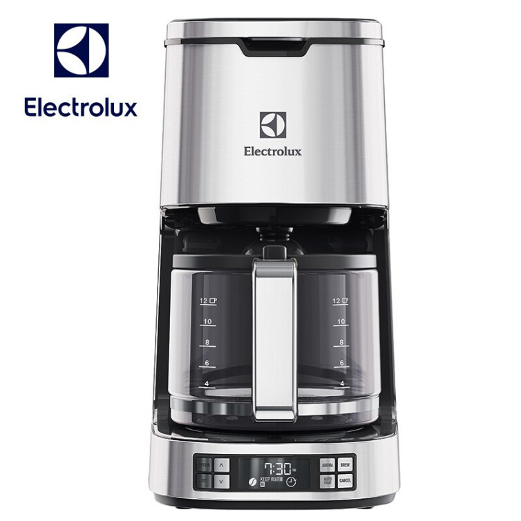伊萊克斯（Electrolux) 咖啡機 家用商用 全自動 不銹鋼機身 滴漏式 美式咖啡機 ECM7804S