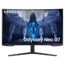 三星 32英寸曲面玄龙骑士G7 Mini LED HDR2000 电竞显示器 4K 165Hz S32BG750NC