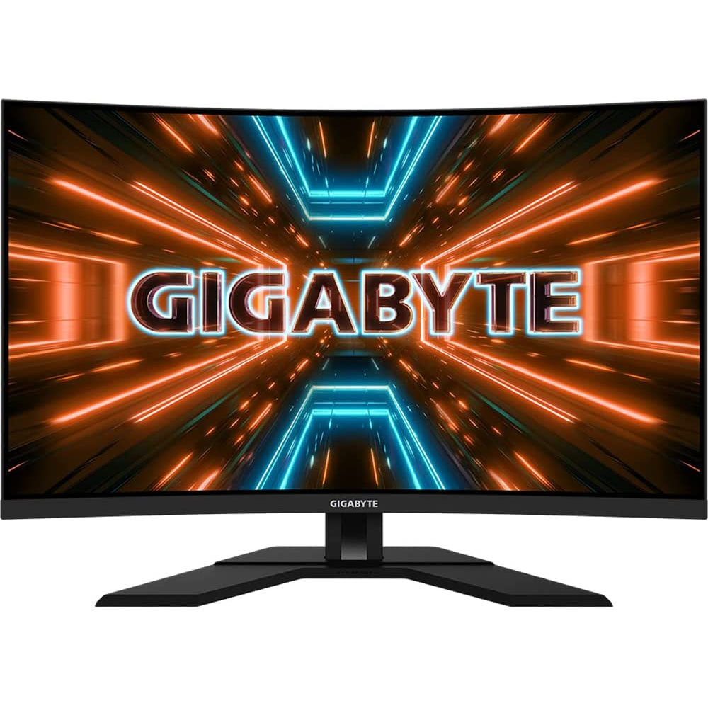 Gigabyte 技嘉 M32UC 3 1.5 英寸弧形 VA 1500R 4K UHD (3840 x 2160) 144Hz (160Hz OC) 1ms FreeSync Premium Pro HDMI 2.1 游戏显示器