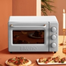BRUNO 日本烟熏料理烤箱小型烘焙家用多功能烤箱空气炸烤鸡烤箱 海盐蓝