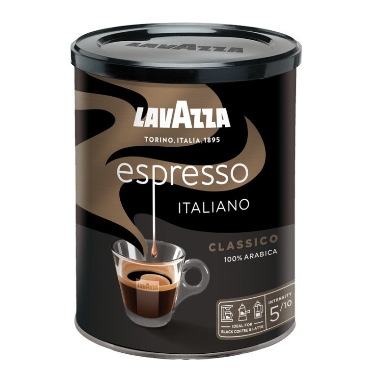 意大利进口 乐维萨（Lavazza）拉瓦萨 意式浓缩咖啡粉250g（新老包装交替）