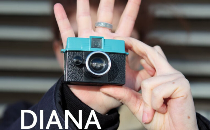 【创意之选】LOMO Diana 戴安娜 Baby 110 胶片相机 Diana baby 110胶片相机送12mm镜头
