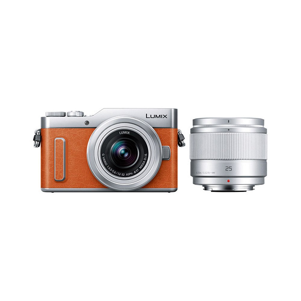 松下(Panasonic) LUMIX DC GF10W D 双镜头套装 橙色
