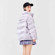 Semir 森马 女士刺绣羽绒服 10D9721113037