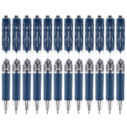 京东特价APP：BAOKE 宝克 按动圆珠笔 0.7mm 12支