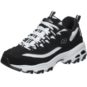 Skechers斯凯奇情侣鞋男女时尚休闲运动鞋厚底熊猫鞋保暖鞋66666125/666063 女款/黑色/白色/BKW 37