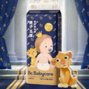 亲子会员：babycare 尿不湿 超薄皇室 狮子王国 纸尿裤 试用装-L码 4片