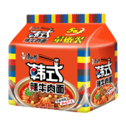 京东特价APP、有券的上:康师傅   经典韩式辣牛肉  85g*5包