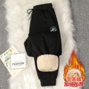 PLUS会员：JEANSWEST 真维斯  男士羊羔绒休闲裤JR-14-151703
