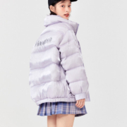 森马 女士刺绣羽绒服 10D9721113037