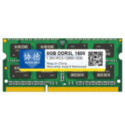 协德 (xiede)1.35V低电压版DDR3L 1600 8G笔记本内存条 双面颗粒内存