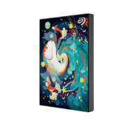 希捷（Seagate）2TB USB3.0 移动硬盘 希捷铭 2.5英寸 定制款 兼容mac 高速传输 轻薄 锦鲤水乡 数据恢复服务