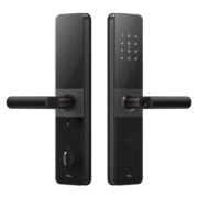 TCLK6V 指纹锁智能门锁家用防盗锁密码电子锁WIFI联网APP远程 K6V内置WIFI+自带门铃