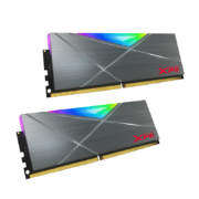 威刚XPG D50 32G(16G*2) DDR4 3200 钛灰电竞RGB内存条