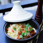 法国国宝级，Staub 珐琅铸铁塔吉锅 28cm