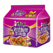需抢券、京东特价APP:康师傅方便面 经典老坛酸菜牛肉面  85g*5包