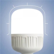 罗翔 LED节能灯泡 5W 白光*3件