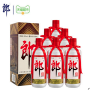 限地区、88VIP：LANGJIU 郎酒 郎牌郎酒 53%vol 酱香型白酒 500ml*6瓶 非原箱装