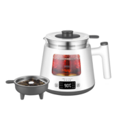 生活元素（LIFE ELEMENT）养生壶 迷你煮茶器 蒸汽喷淋式煮茶壶 普洱黑茶养生杯 电茶壶 0.8L智能 I19