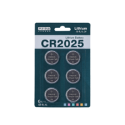 京东京造 CR2025纽扣电池 6粒装