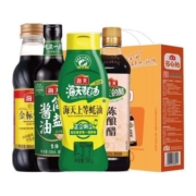 88VIP：海天 简盐酱油 500ml+金标生抽 500ml+蚝油 590g+陈酿醋 450ml*4件