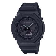 卡西欧（CASIO）手表 G-SHOCK YOUTH系列 双显薄款运动男士手表 GA-2100-1A1