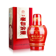 汾酒 老白汾 醇柔 53%vol 清香型白酒 475ml 单瓶装
